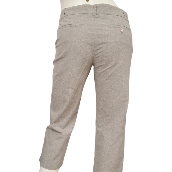 J. Crew Gray Dress Capri Pants size 4 - Picture 5 of 9